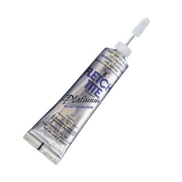 Bowhunters Supply Store Fletch-Tite Platinum Fletching Glue 3/4 Ounce Tube - 3 Pack