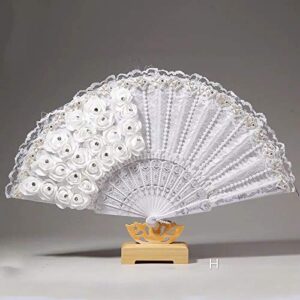 Feather Hand Fans for Wedding Handmade Wedding DIY Fan Lace Ladies for Dance Wedding Decoration DIY Hand Fan Abanicos para Boda