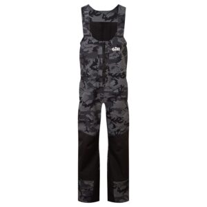 gill meridian-x fishing bib - water & stain repellent - shadow camo m