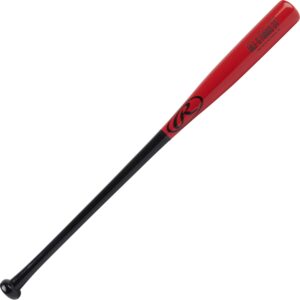 Rawlings | Maple Training FUNGO Bat | Baseball/Softball | 34” | Infield | Black/Red