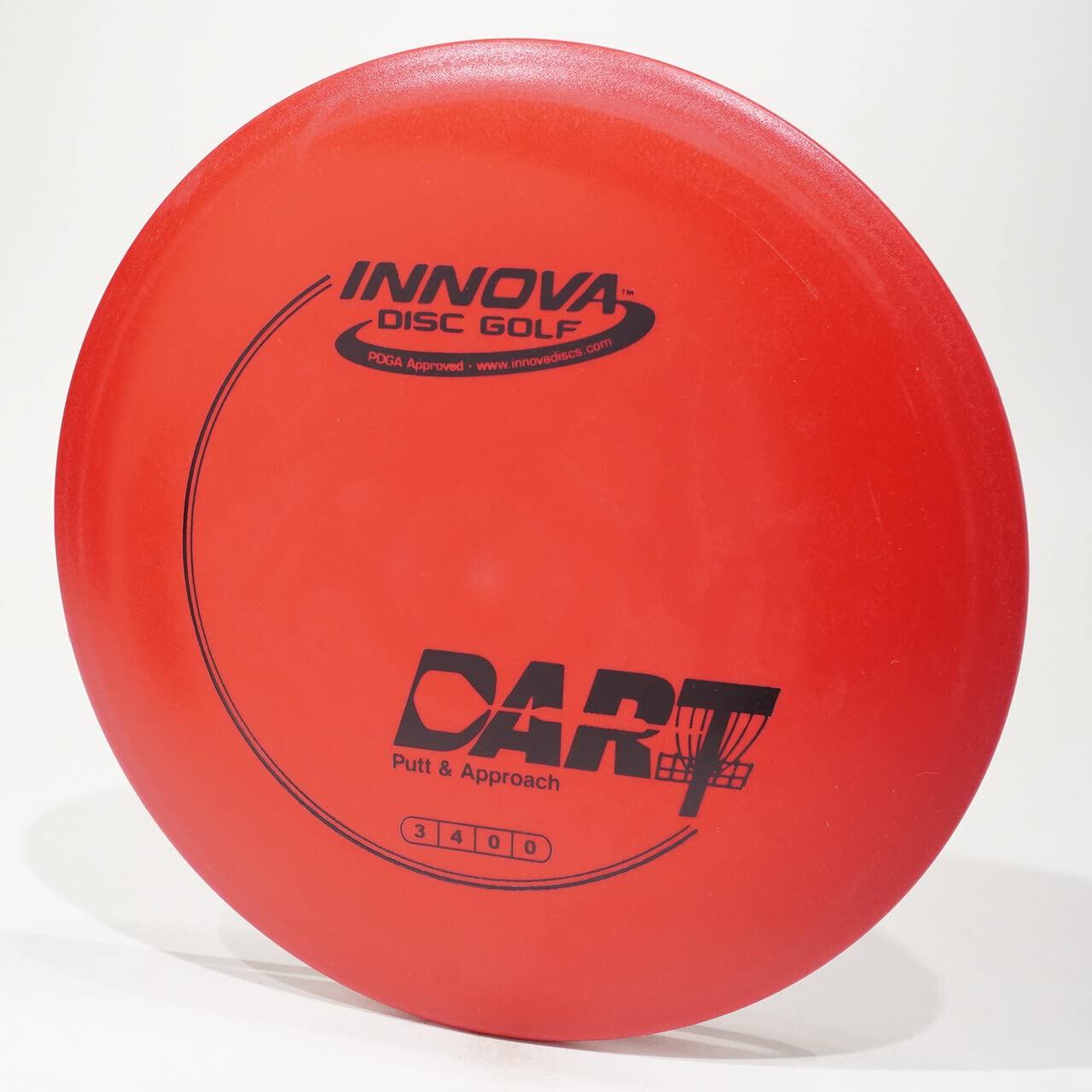 Innova Dart (DX) Putter & Approach Golf Disc, Pick Color/Weight [Stamp & Exact Color May Vary] Yellow 175-176 Grams