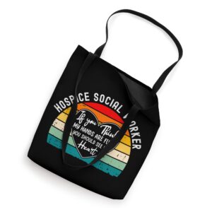 Hospice Social Worker - You Should See My Heart Tote Bag