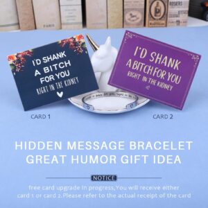 Hidden Message Bracelet - Cute gifts for Women, Great Friend Gifts, Unique Friendship Jewelry, Perfect Birthday Gifts for Women Freind BFF Sister..., not known