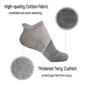 Culeotah Pilates Socks for Women Yoga Non Slip Hospital Socks with Grippers for Women Grippy Sticky Socks