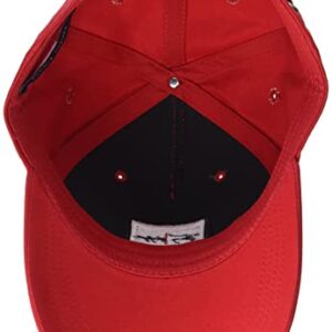 Tommy Hilfiger Men's Signature Baseball Cap Apple Red