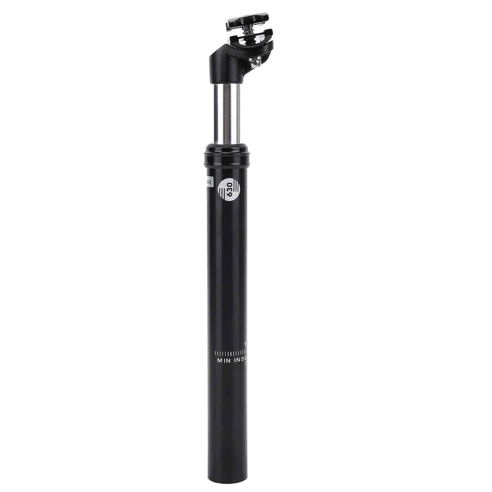 Tissting 335mm/13.2 in Bike Shock Absorber Seatpost Adjustable Resilience Aluminum Alloy Hydraulic Shock Absorbers for Bicycle Suspension Seatpost for Mountain Bike Agent Bike Road Bike