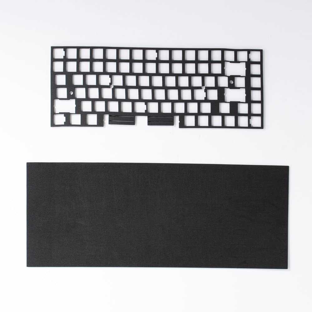 mintcaps Keyboard Sound Dampening Foam 84 Layout Silencer Pad Gasket EVA Foam Keyboard Switches Dampening Foam Pad for Mechanical Keyboard