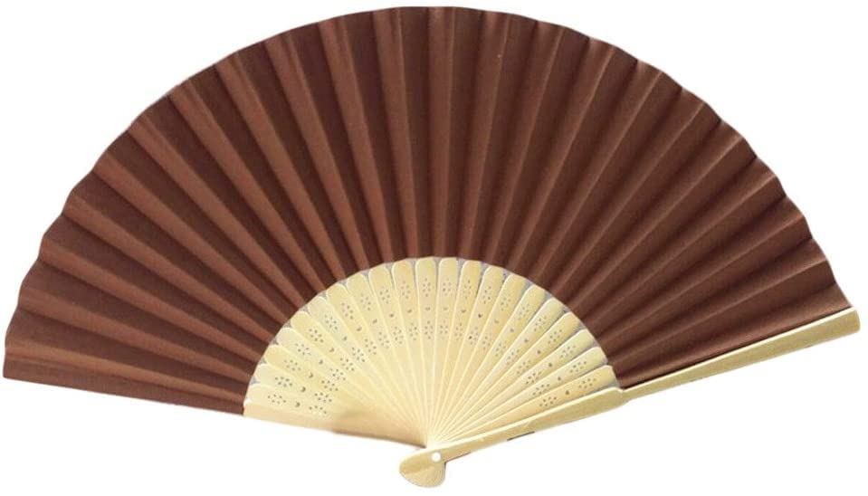 Hand Fan Chinese Style Hand Fan Pattern Handheld Fan Dance Wedding Party Lace Silk Folding Fans Held Flower Fan Girl Photo Prop Art Craf Portable