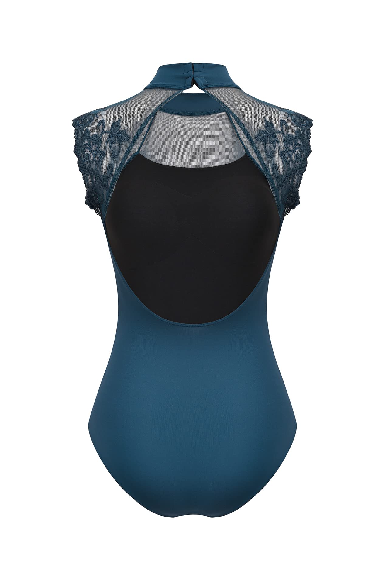 Dance Elite - Georgiana - Dance Leotard For Women. Leotards for Women Ballet and Dance (Blue, Adult L)