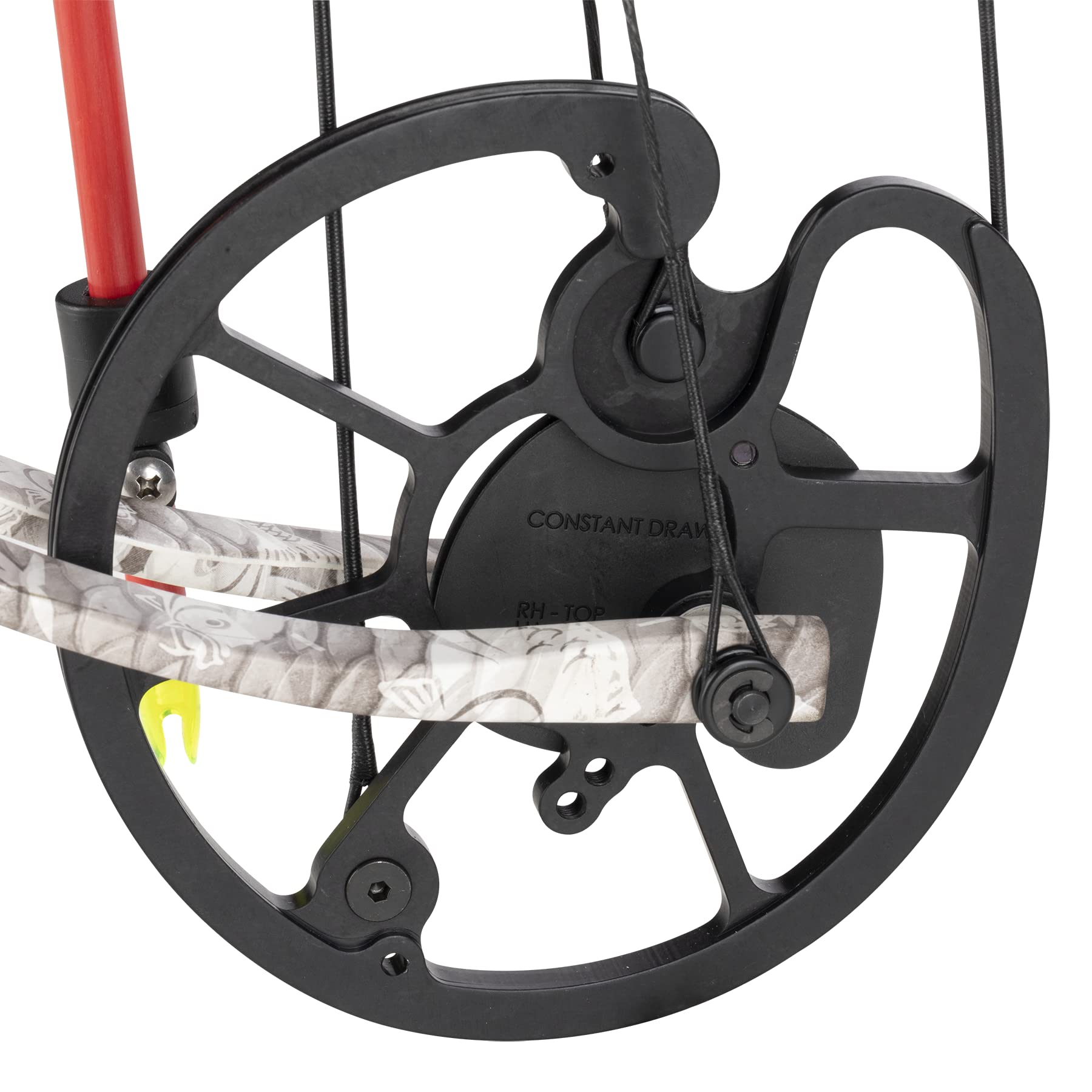 Cajun Bowfishing Sucker Punch Pro Bowfishing Bow, Right Hand, Glow