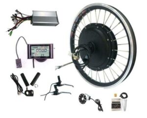 e-bike 48v 1000w 700c bike rear wheel conversion kit, hub motor with lcd