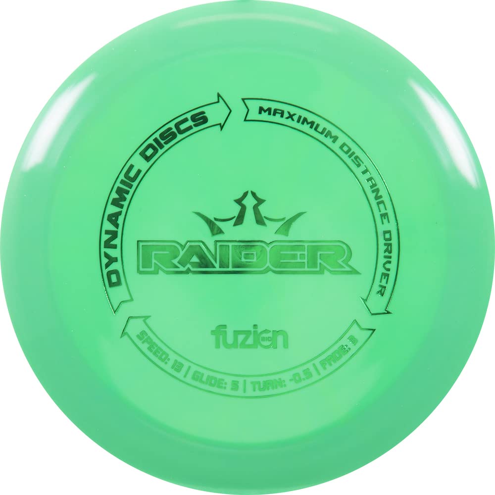 Dynamic Discs BioFuzion Raider Distance Driver Golf Disc [Colors May Vary] - 173-176g