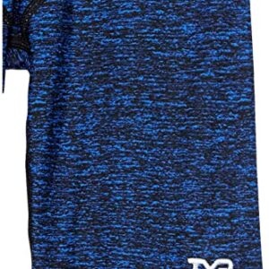 TYR Boys' Standard Durafast Elite Jammer Swimsuit, Blue Lapped, 22