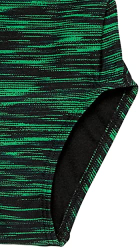 TYR Girls' Standard Durafast Elite Maxfit Swimsuit, Green Fizzy, 22