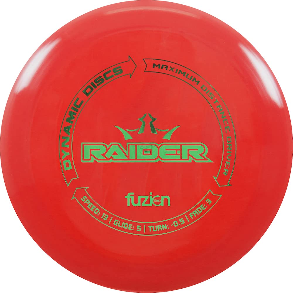 Dynamic Discs BioFuzion Raider Distance Driver Golf Disc [Colors May Vary] - 173-176g