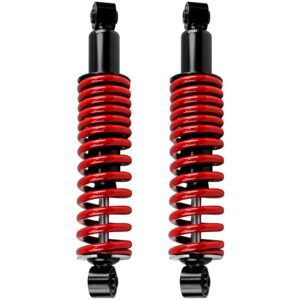 Yamaha Heavy Duty Rear Shock Absorber with Spring for G29 Drive, G22, G20, G19, G16 and G14 Gas and Electric Golf Cart OEM JN4-F2210-00,JN3-F2210-00,Extended Length 14"