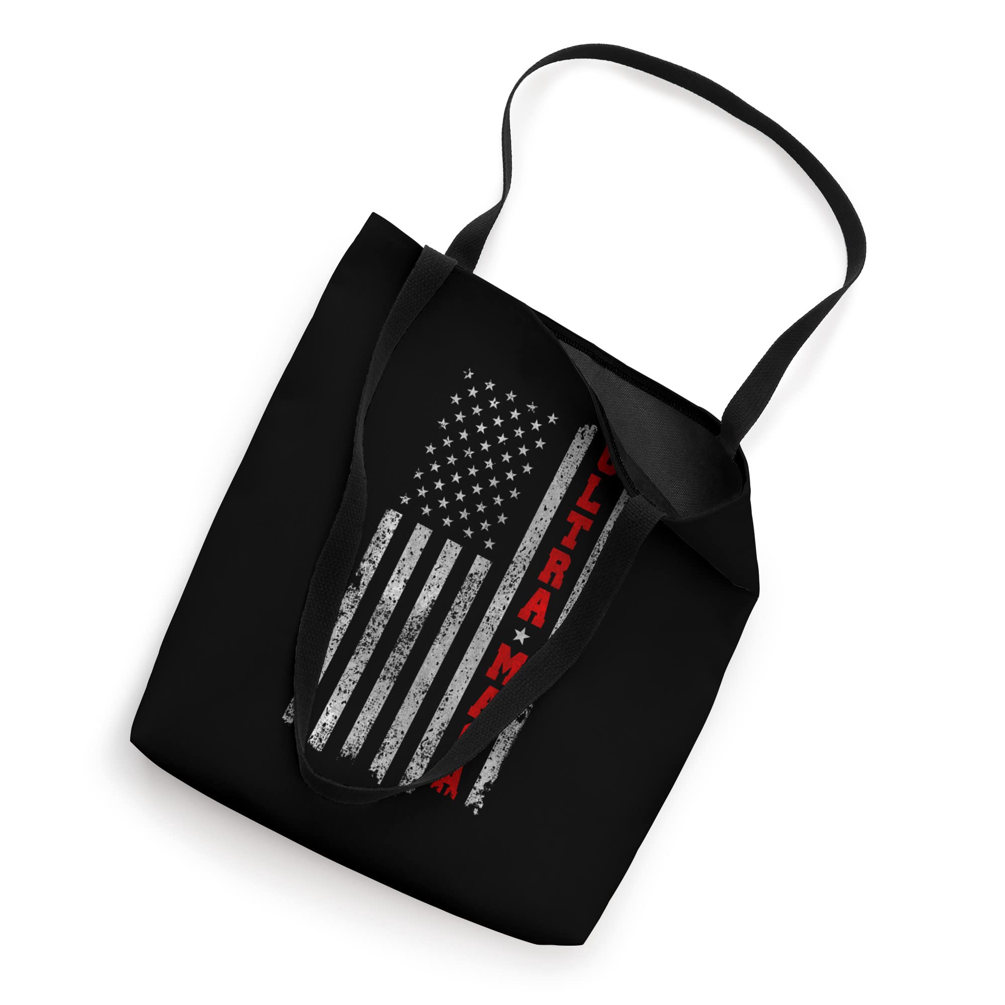 Ultra MAGA Shirt Vintage Grunge American Flag Ultra MAGA Tote Bag