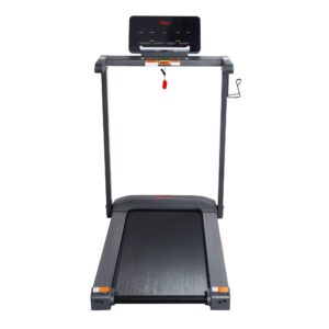 Sunny Health & Fitness Interactive Slim Folding Treadmill with Advanced Brushless Technology, Enhanced Stabilization & Exclusive SunnyFit® App Enhanced Bluetooth Connectivity - SF-T722021