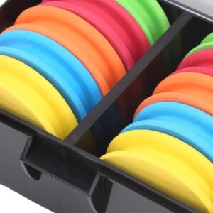 VBESTLIFE EVA Fishing Line Storage Board, 10pcs Lightweight Winding Board Tool Fishing Foam Spools