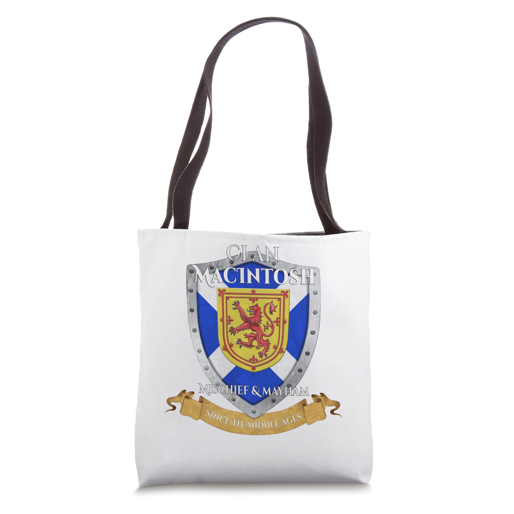 MacIntosh Scottish Family Clan Scotland Shield Tote Bag