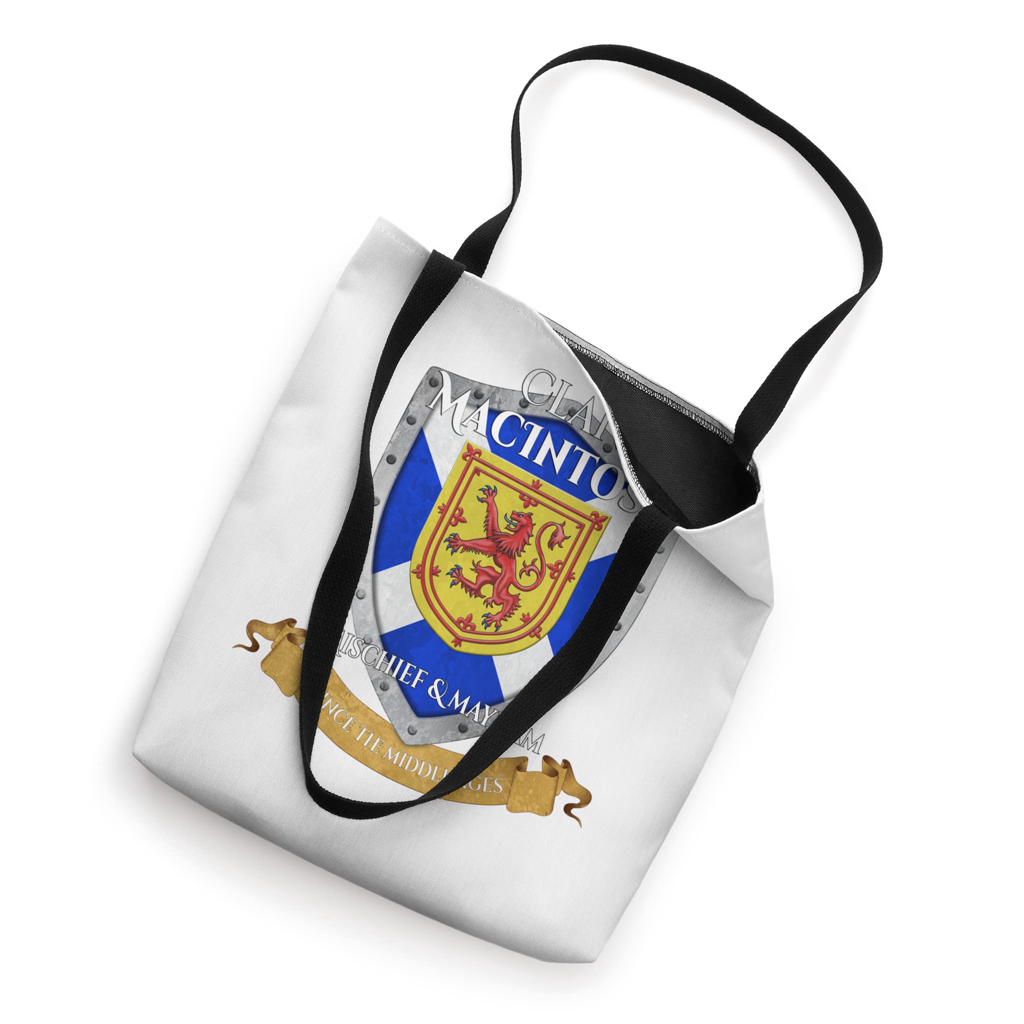 MacIntosh Scottish Family Clan Scotland Shield Tote Bag