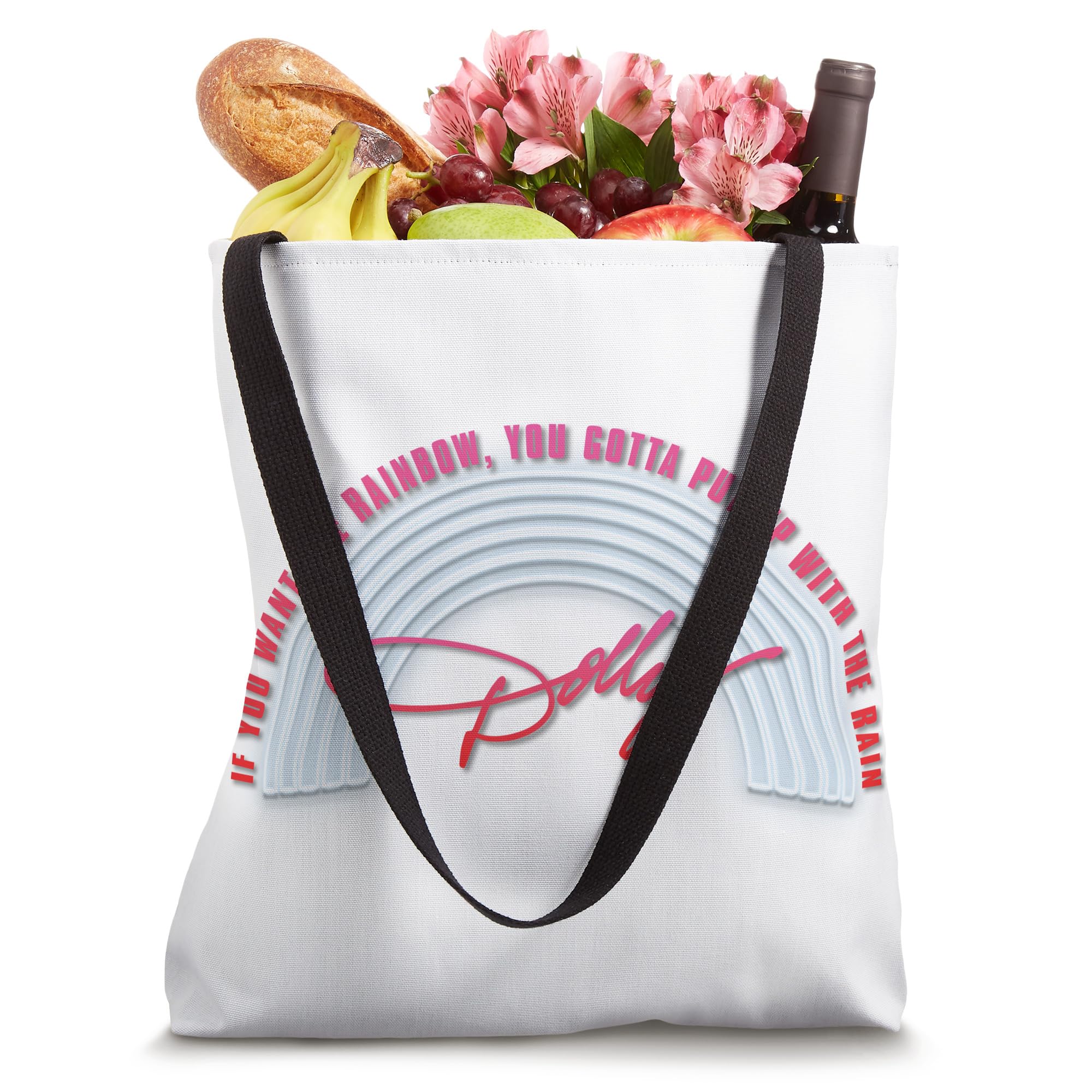 Dolly Parton. Live. Laugh. Love. Tote Bag