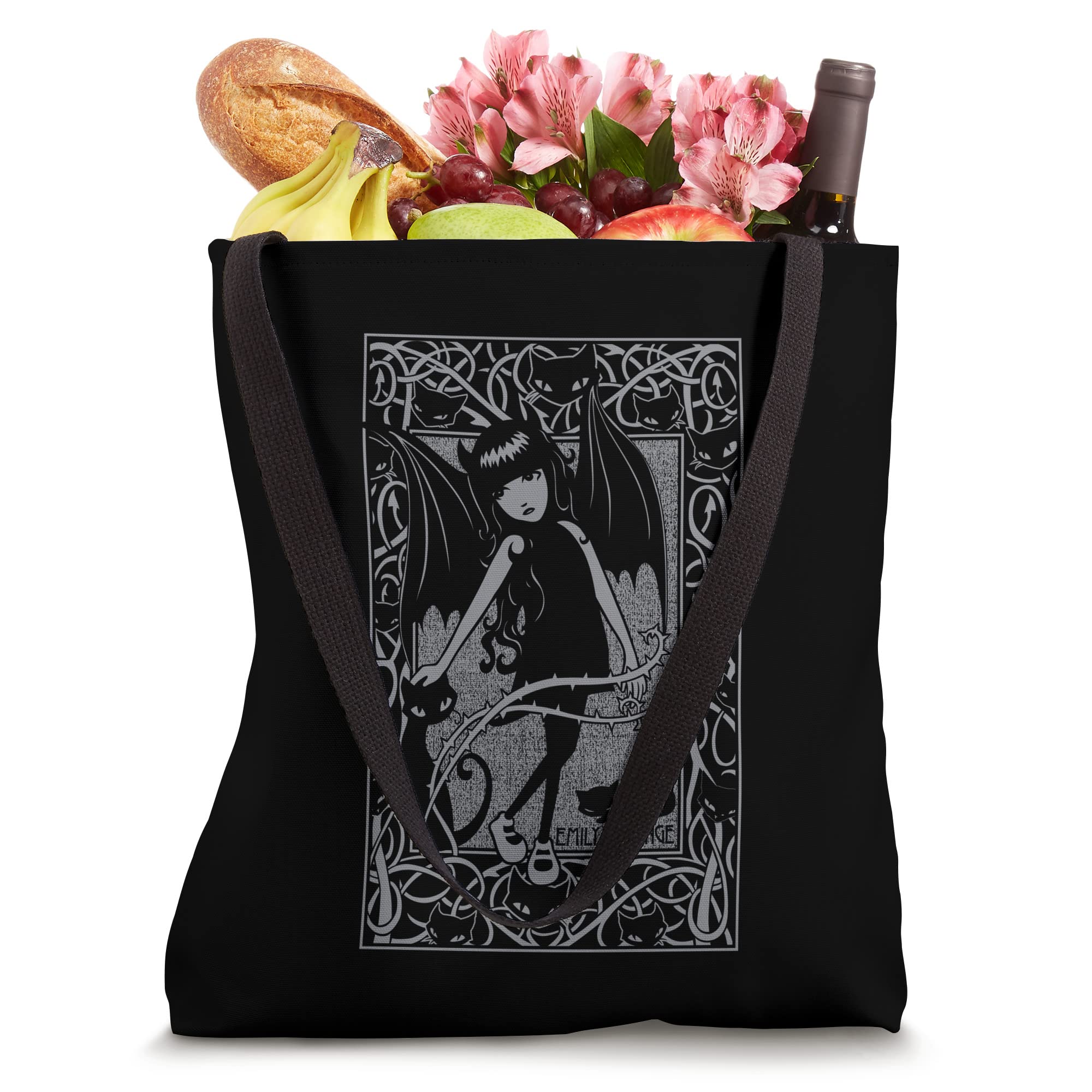 Emily The Strange Night Walker Tote Bag