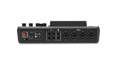 RØDE RØDECaster Pro II All-in-One Production Solution for Podcasting, Streaming, Music Production and Content Creation,Black