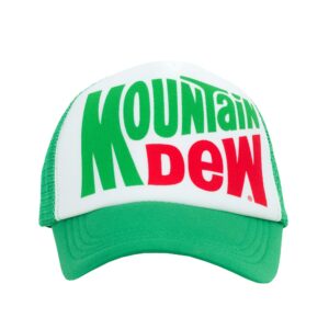 Odd Sox, Mountain Dew Logo, Adjustable Snap Back Trucker Hat, Cap, One Size