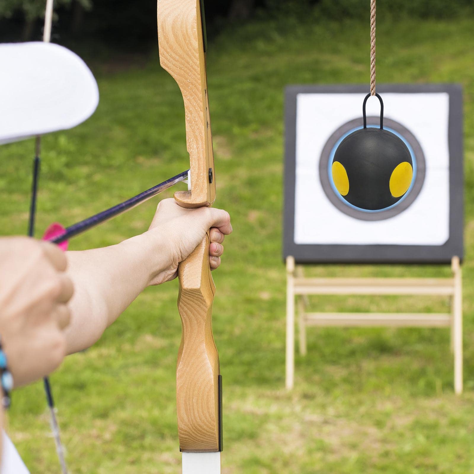 Reusable EVA Outdoor 23cm Targets Ball, Field Target, Hunting Hanging Round Ball, Easy Removal