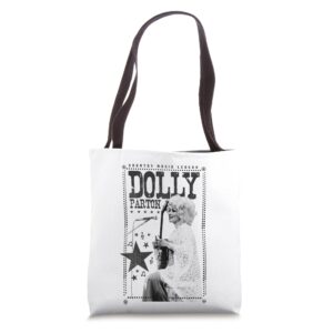 dolly parton country music legend tote bag