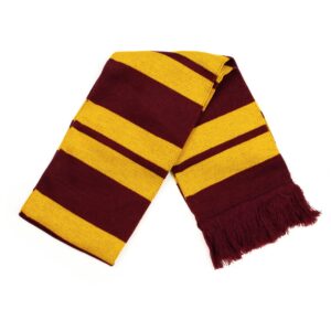 Culturefly Harry Potter Gryffindor Premium 4pc Winter Bundle- Scarf, Gloves, Beanie, Socks One Size Fits Most