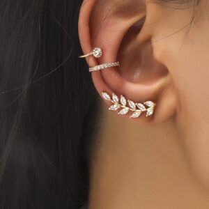 Ear Cuffs Non Piercing Ear Cuff Earrings for Women Trendy Stuff Ear Cuffs Earrings Cartilage Earring Jewelry Christmas Gift Stocking Stuffers for Women