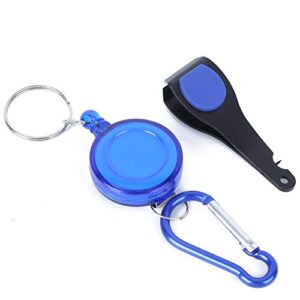 mxzzand fishing line cutter, fish tackle tool portabl portable fishing line cutter fishing tackle with key chain for fly fishing accessories for outdoor