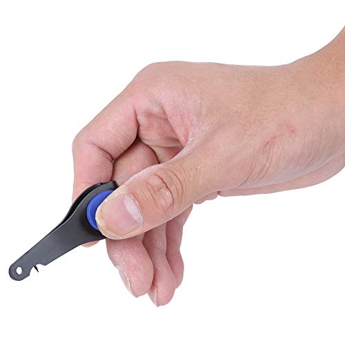 Mxzzand Fishing Line Cutter, Fish Tackle Tool Portabl Portable Fishing Line Cutter Fishing Tackle with Key Chain for Fly Fishing Accessories for Outdoor