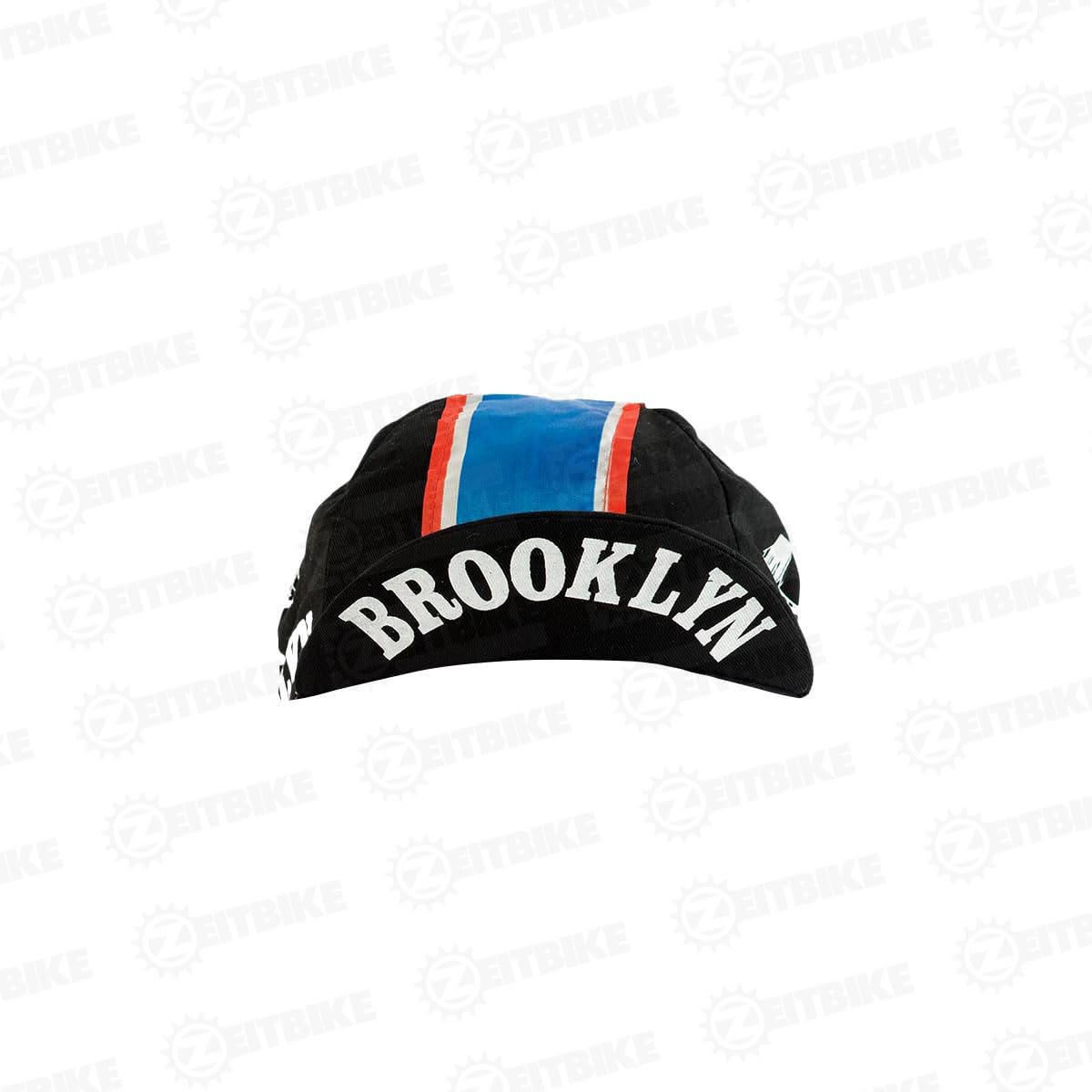 Outdoor Vintage - Anti Sweat Cotton Cycling Cap | L’Eroica, Tour de France, Giro D’Italia Style Bicycle Cap,Team Jersey Caps (Brooklyn Black)