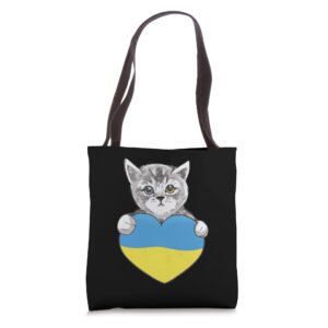 Ukrainian cats Ukraine shirt ukraine Flag Tote Bag