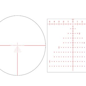 Blackhound Optics Evolve 5-25x56 FFP MIL, Illuminated 1/4 MOA Reticle, Zero Stop and Parallax with 34mm Rings, 56mm Hood and Mounting Bubble Levels