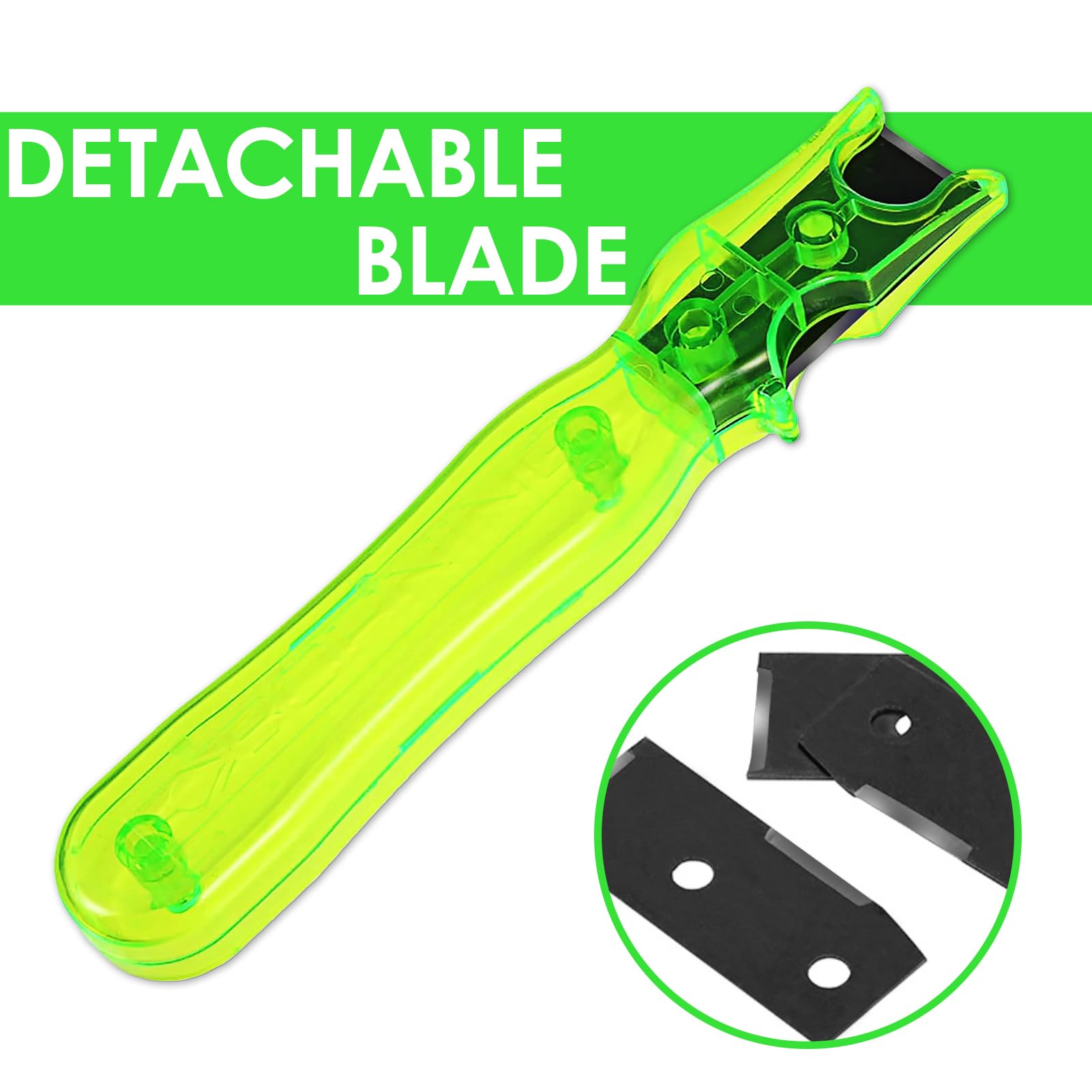 Archerest Fletch Remover, Arrow Stripper Vane, Stripping Removal Tool for Hunting Carbon Fiberglass Aluminum Feather Arrows (Green)