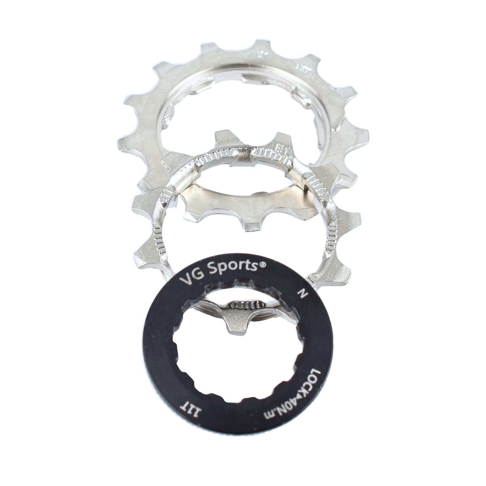 VG SPORTS 9-Speed Bicycle Cassette11-25t/11-28t/11-32t/11-36t/11-40t/11-42t，Thickened high-Strength Tower Base ，Road/Mountain Bike Lightweight Cassette Multi-Color Available