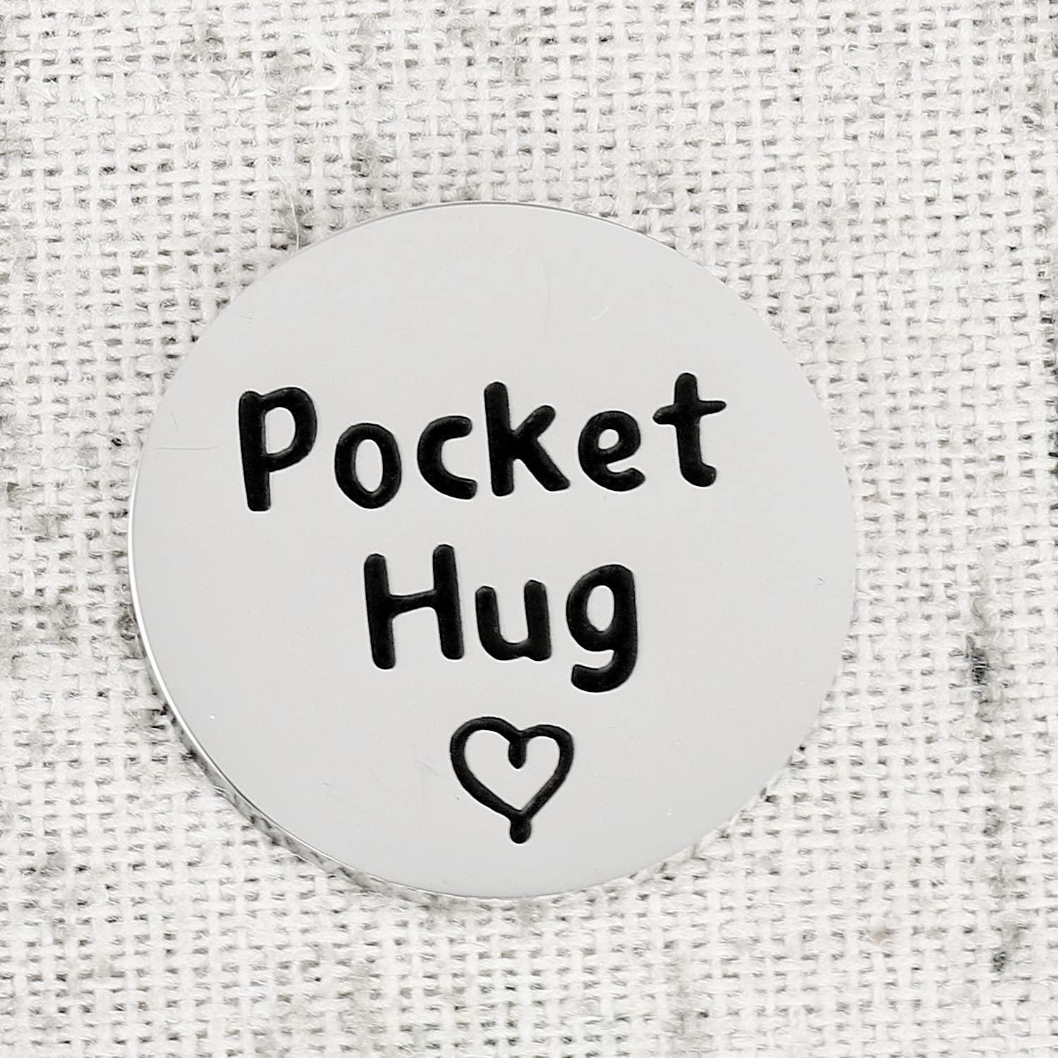 Ahaeth Pocket Hug Token Gifts for Women Men Teenagers Girls You are Stronger Than You Think Inspirational Jewelry Pocket Hug Encouragement Coin