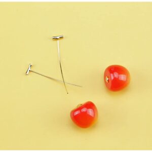 Kakyoin Cherry Dangle Earrings - Gifts for Women (Red cherry earrings)