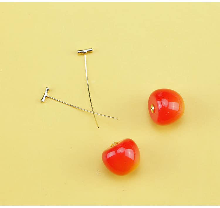 Kakyoin Cherry Dangle Earrings - Gifts for Women (Red cherry earrings)