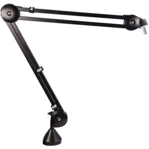 Rode PSA1 Studio Boom Arm for Broadcast Microphones Bundle with XLR-XLR Cable