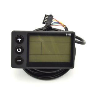 Electric Motor Controller, E-Bike Hub Motor Controller, 36V-48V Waterproof LCD Display Panel Brushless Controller Kit for Electric Bicycle Scooter