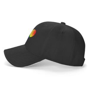 Personalized Custom Baseball Cap Customize Your Own Design Text, Photos, Image Logo Adjustable Hat Unisex (Black)