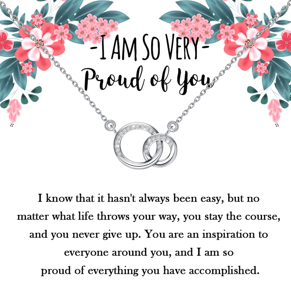 TGBJE Proud Of You Gift I Am So Very Proud Of You Necklace New Job Gifts Job Promotion Gift Graduation Gift Congratulations Gifts (so very proud nk)