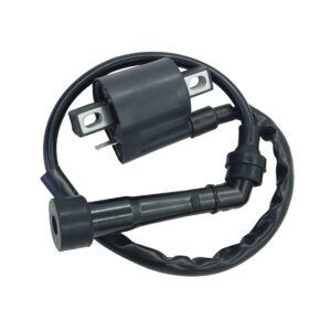 Ignition Coil for Yamaha YXR660 Rhino 660 Grizzly Raptor 660R Big Bear 400,for Kawasaki KFX 400,for Suzuki DRZ400S DRZ400E DRZ400SM Vinson 500 ATV with Starter Solenoid Relay