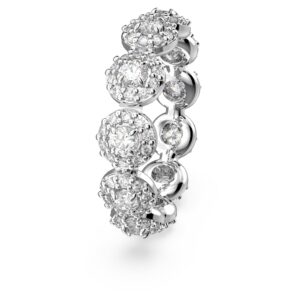 SWAROVSKI Una Crystal Ring, Pavé, Zirconia, Size 8