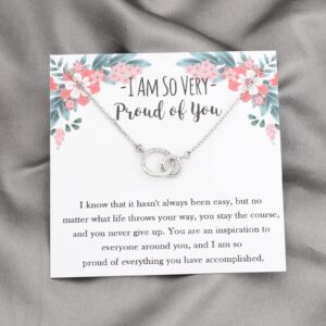 TGBJE Proud Of You Gift I Am So Very Proud Of You Necklace New Job Gifts Job Promotion Gift Graduation Gift Congratulations Gifts (so very proud nk)